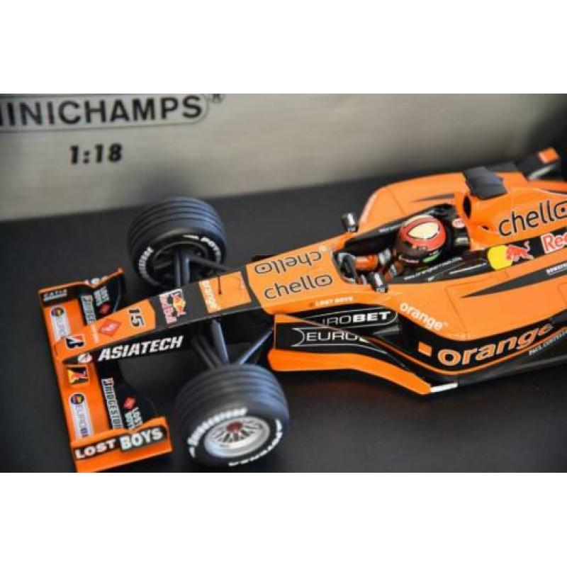 F1 Orange Arrows Asiatech A22 E.Bernoldi Redbull 1:18 2001