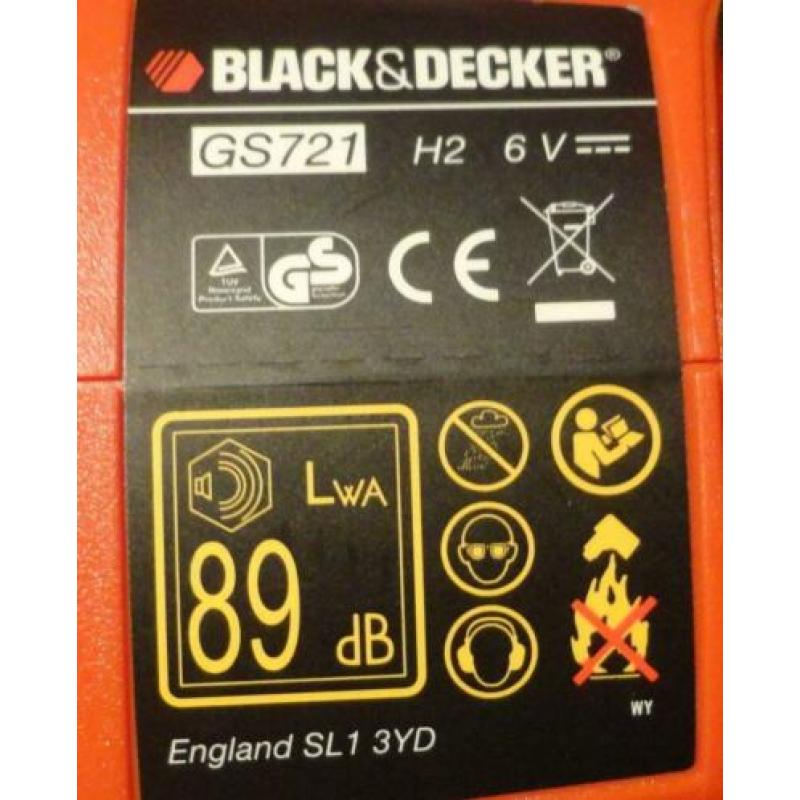 Accu buxusschaar - Black & Decker GS721 (6.0V)