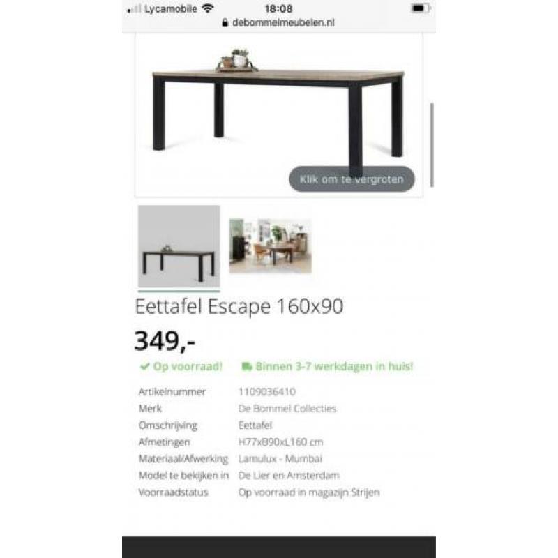 Salontafels, tv meubel, eettafel