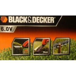 Accu buxusschaar - Black & Decker GS721 (6.0V)
