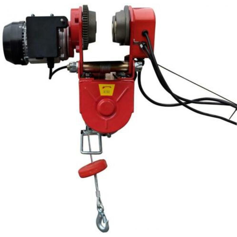 elektrische takel met elektrische loopkat, lift, takel 600kg