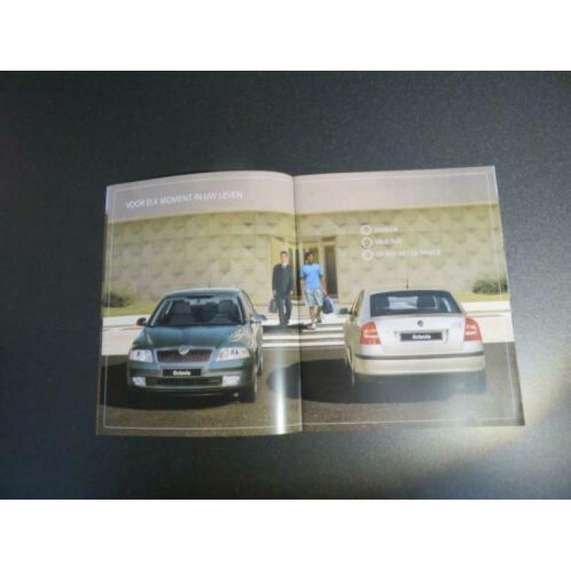 autofolder / brochure Skoda Octavia modeljaar 2004