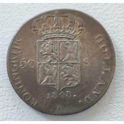50 Stuivers 1808 Lodewijk Napoleon