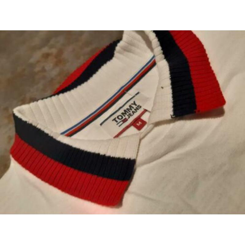 Tommy Hilfiger witte sweater trui L
