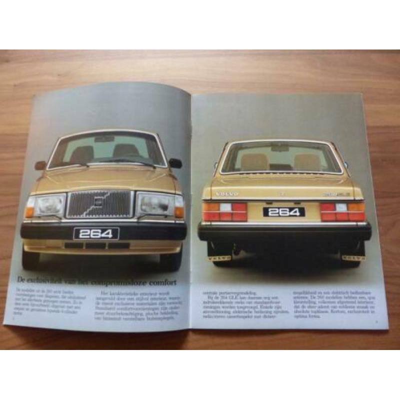 Volvo 264 en 265 brochure 1982