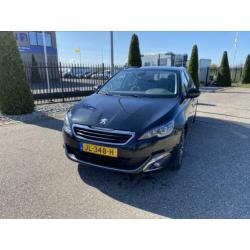Peugeot 308 1.6 E-hdi 88 KW SW 2015 Zwart