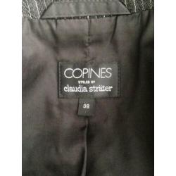 COPINES zwart kolbert maat 38