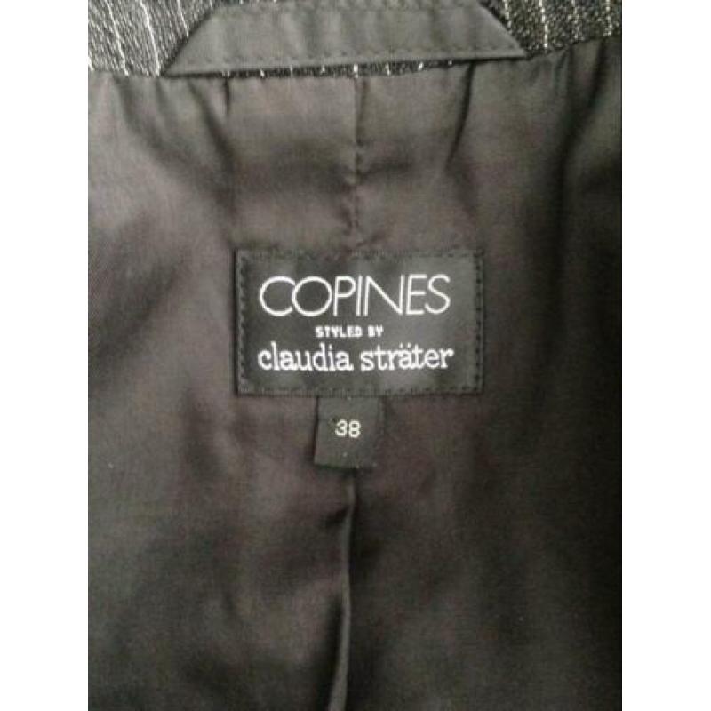 COPINES zwart kolbert maat 38