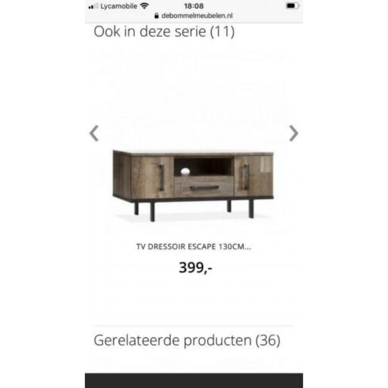 Salontafels, tv meubel, eettafel