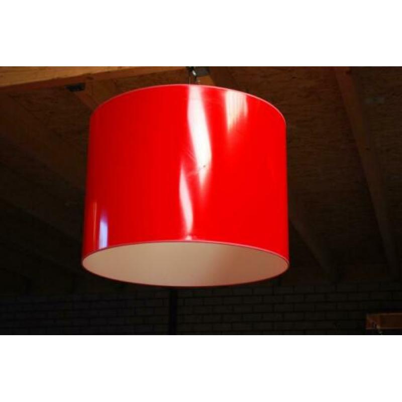 Grote rode hanglamp