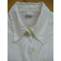 HEMA bloes wit stretch maat S - nieuw -