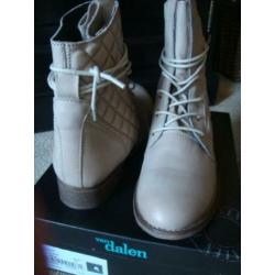 Nieuw Veterbooties/Enkellaars VAN DALEN Mt 42(past 41/41,5)