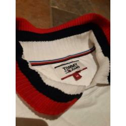 Tommy Hilfiger witte sweater trui L