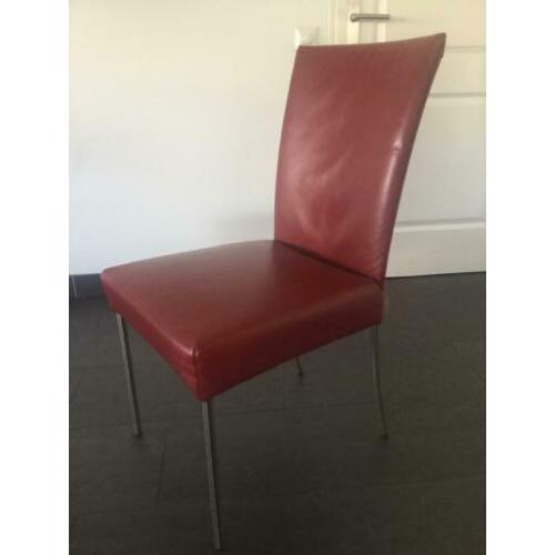 Leren eetkamer stoelen Bert Plantagie