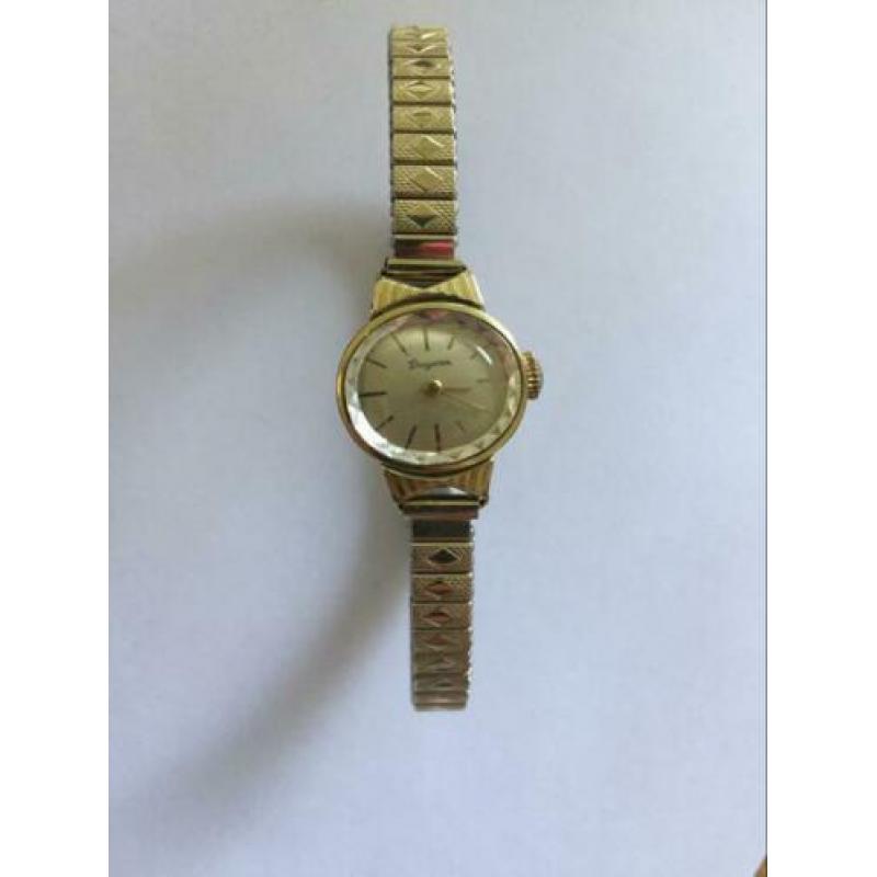 Dugena horloge,Vintage,Handopwind,perfecte staat,werkt prima