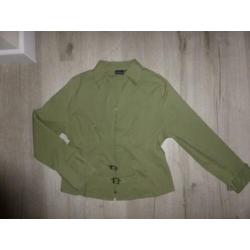 Vechy nieuw groen blouse/jasje mt. 40