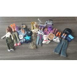 Bratz poppen 10 stuks waaronder 1 jongen/man