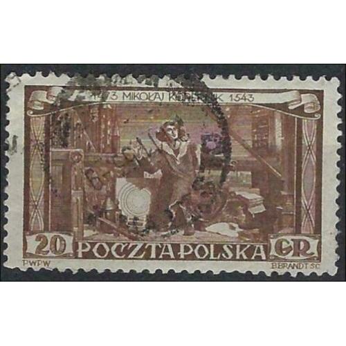 Polen 1953 - Yvert 709 - Nicolas Copernicus (ST)