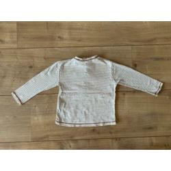 Z.g.a.n. Longsleeve, gestreept, van Zara Baby, maat 86 / 92