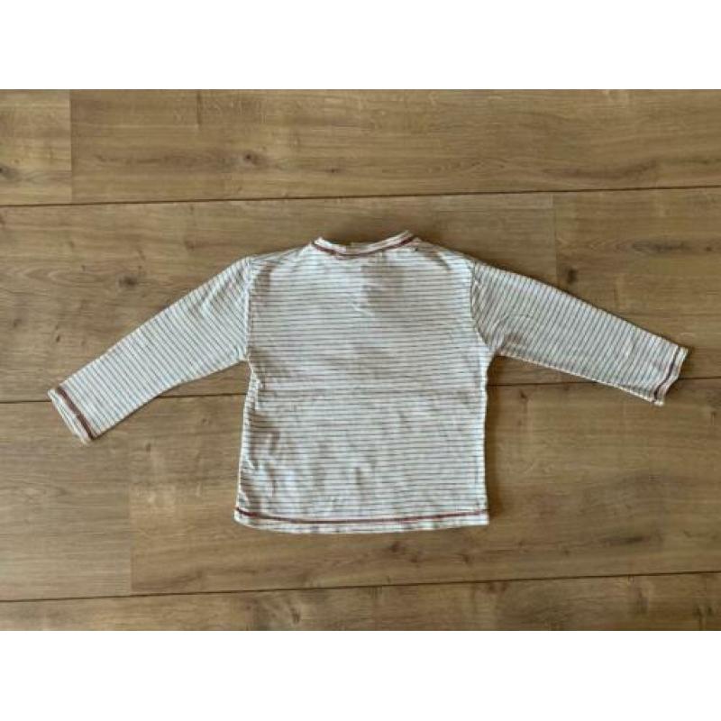 Z.g.a.n. Longsleeve, gestreept, van Zara Baby, maat 86 / 92