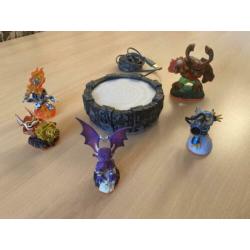 PS3 Skylander Giants met portal en 6 figuren