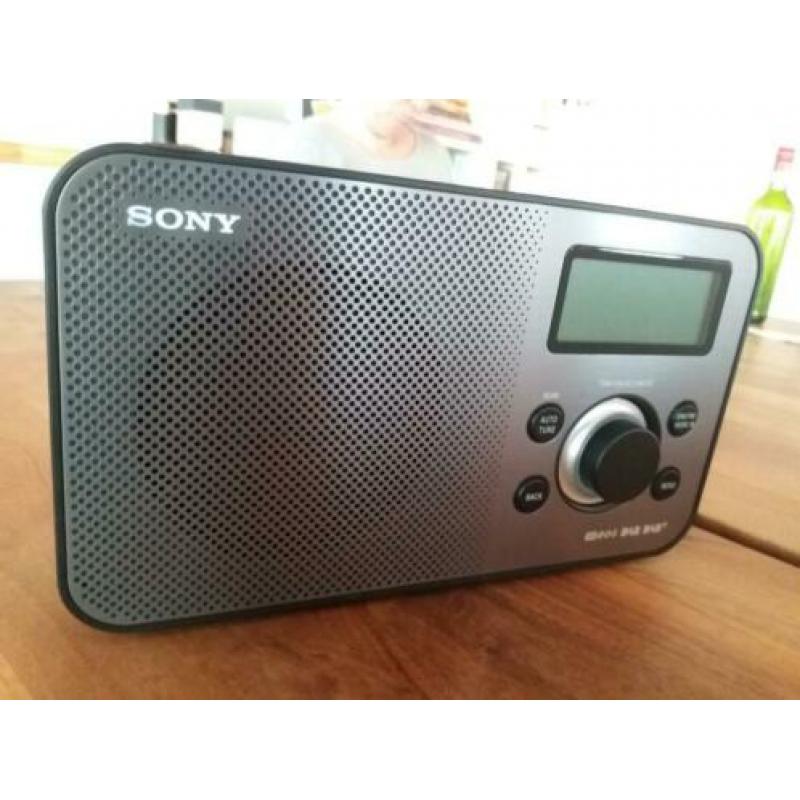 Sony draagbare digitale DAB/DAB+ radio