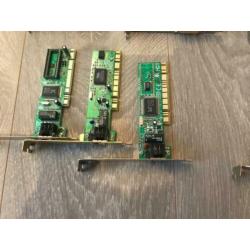 retro - partij PC hardware, usb, geluid, netwerk,