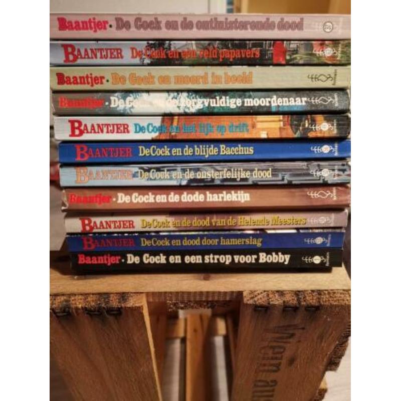 Diverse Baantjer boeken + Baantjer detectives