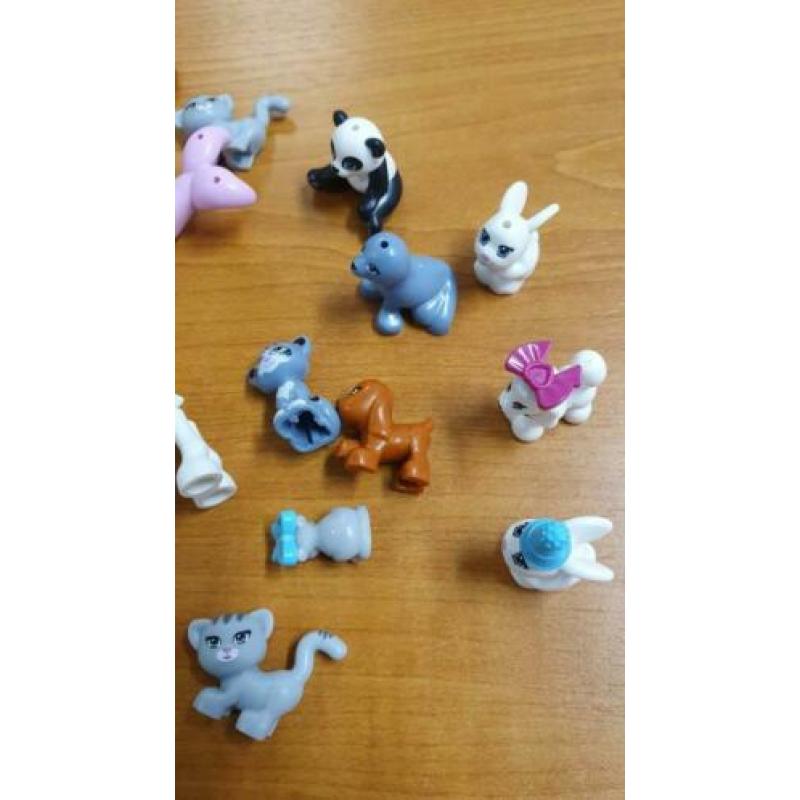 Partij lego Friends dieren 35stuks