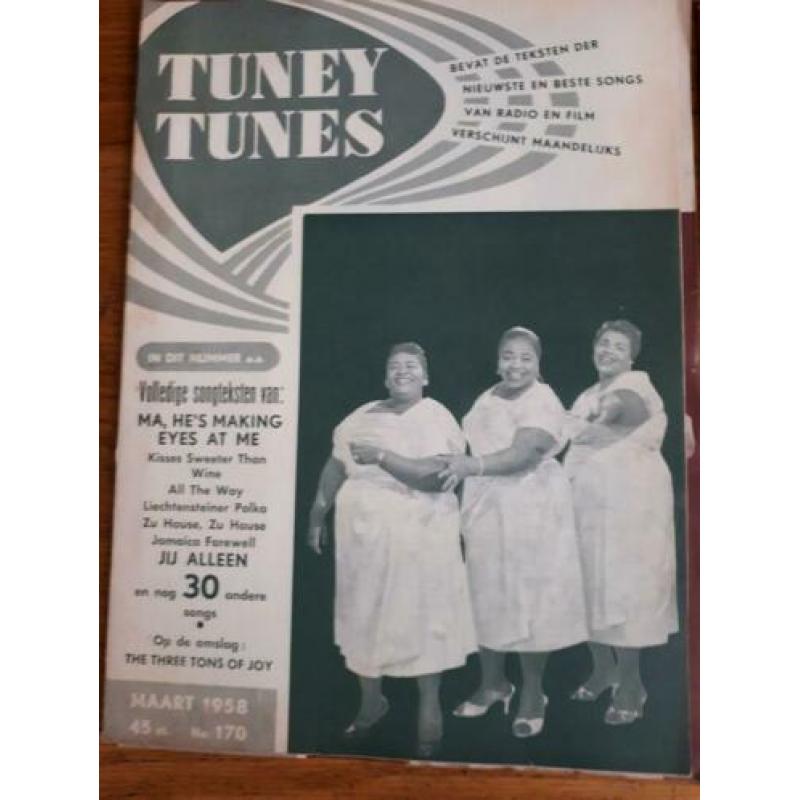 tuney tunes muziekblad