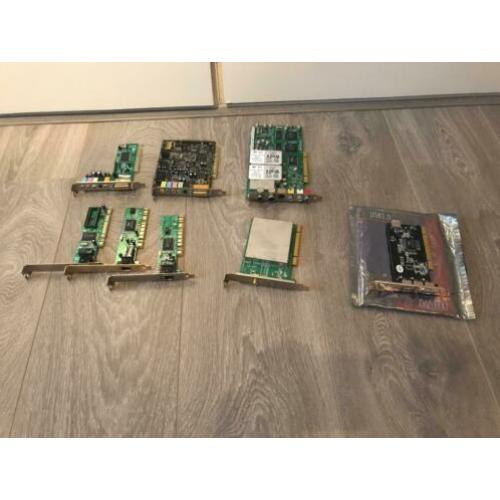 retro - partij PC hardware, usb, geluid, netwerk,
