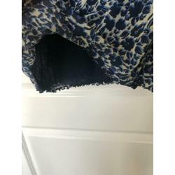 Sissy Boy jurk S - blauw jurkje - mooi - king louie style -