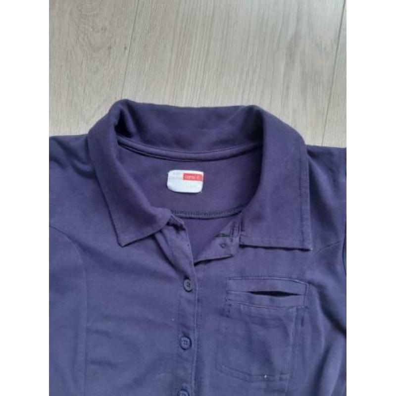 Jurk Name it maat 128-134 zgan blauw
