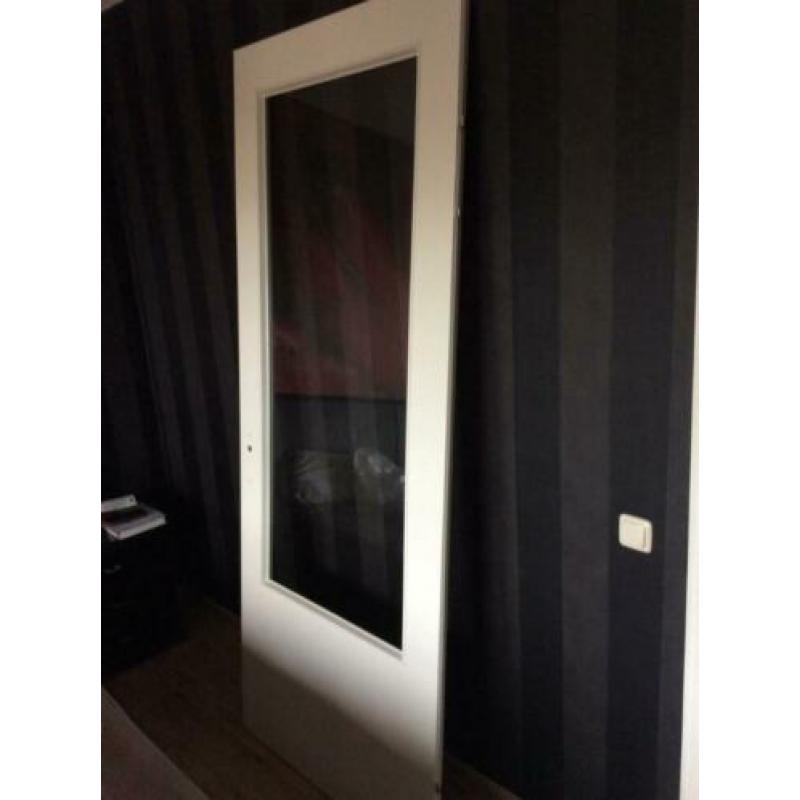 Binnendeur met glas