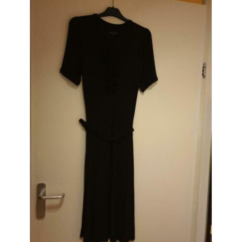 king louie zgan jurk m swingdress zwart