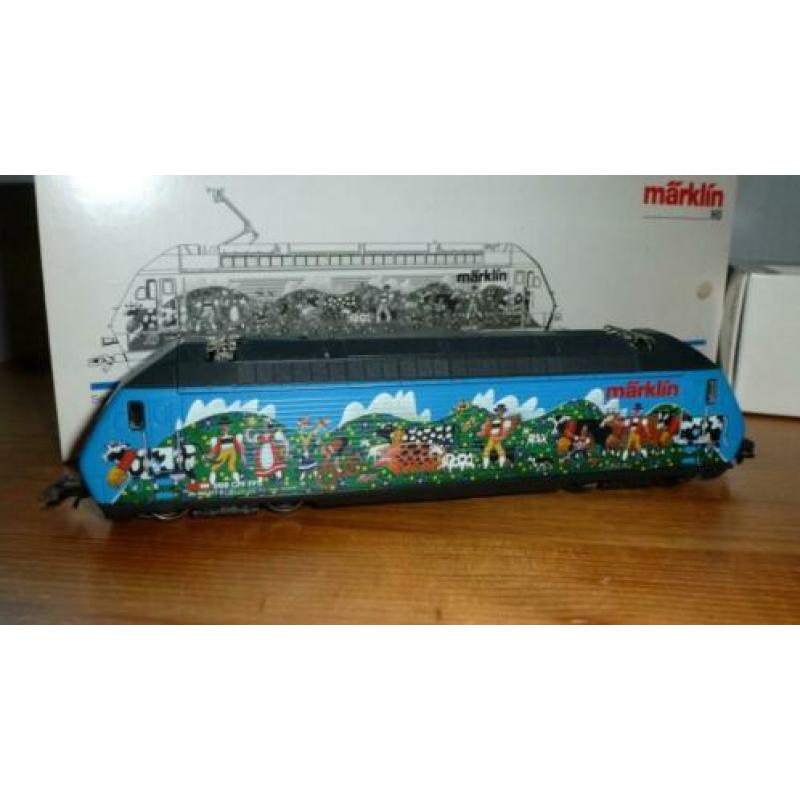 Marklin SBB Re460 H0 reclame loc Alpaufzug