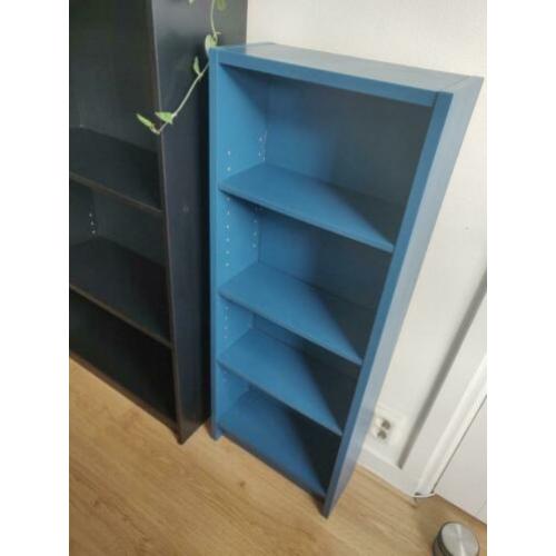 Boekenkastje blauw