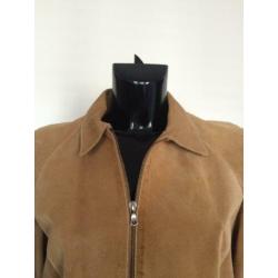 Santa Croce Italy leren / suede jasje, maat 38/40