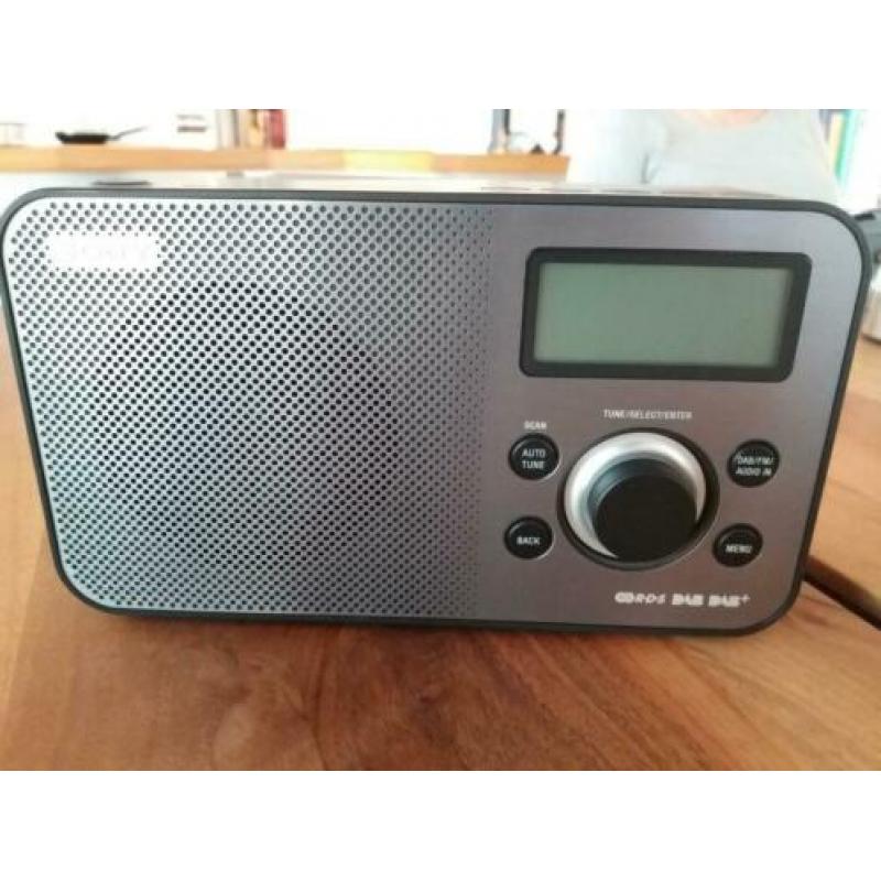 Sony draagbare digitale DAB/DAB+ radio