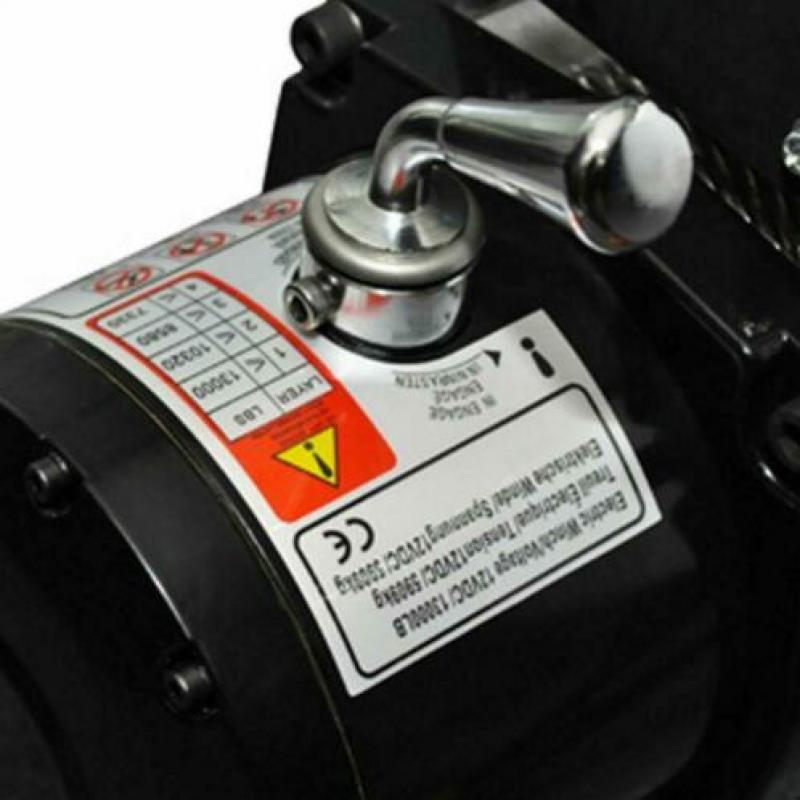Zware Professionele Lier 12V 5909 kg. 2.0m-min Incl. RC