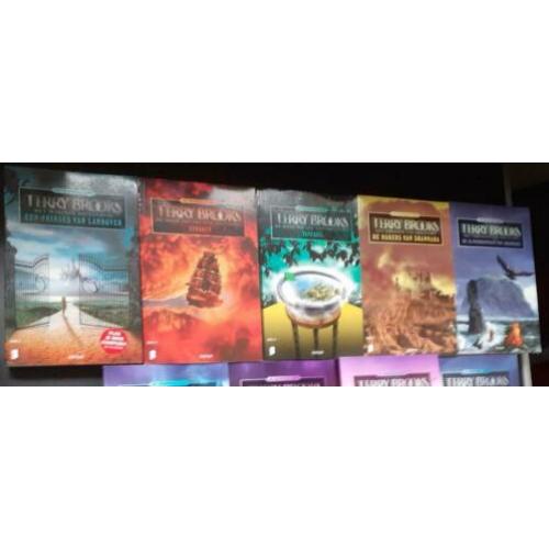 Terry Brooks De Shannara saga reeks incl. nrs. diverse delen