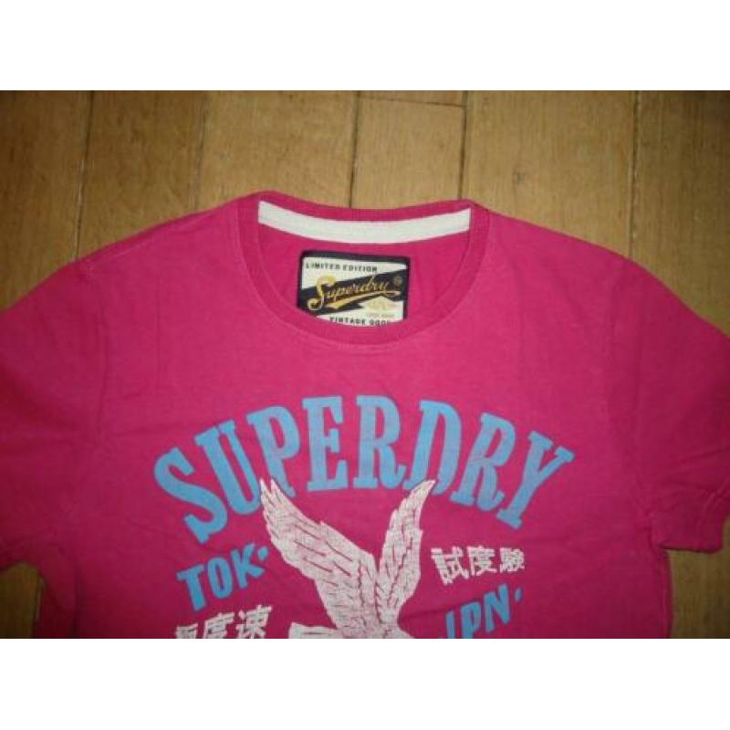 64. Superdry japan t-shirt maat s, 46 origineel