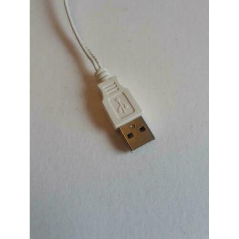 Led Bureaulamp wit/zilverkleurig