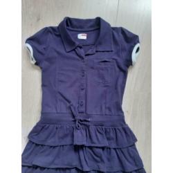 Jurk Name it maat 128-134 zgan blauw