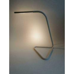 Led Bureaulamp wit/zilverkleurig