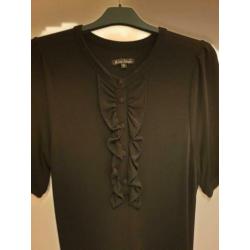 king louie zgan jurk m swingdress zwart