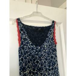 Sissy Boy jurk S - blauw jurkje - mooi - king louie style -