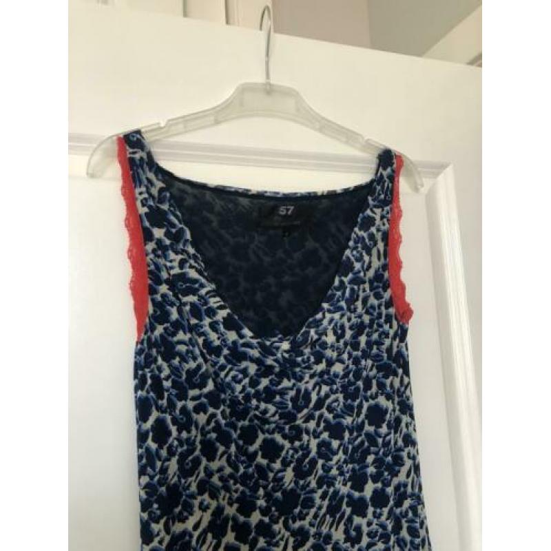 Sissy Boy jurk S - blauw jurkje - mooi - king louie style -