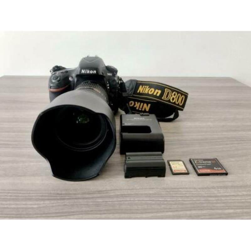 Nikon D800 + Nikon 24-70mm F/2.8 lens (30.350 clicks)