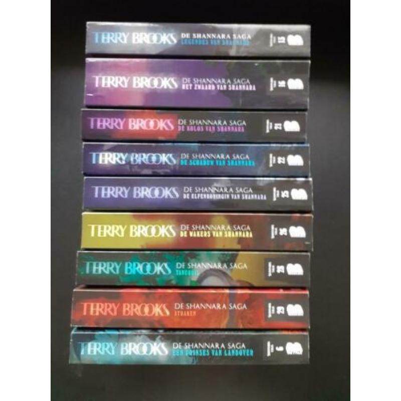 Terry Brooks De Shannara saga reeks incl. nrs. diverse delen